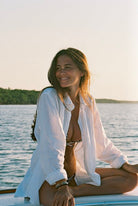 Mustique Linen Shirt - Blanco | Effortless Summer Style | Senja