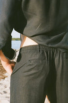 The Tulum Linen Pants - Midnight | Effortless Summer Style | Senja